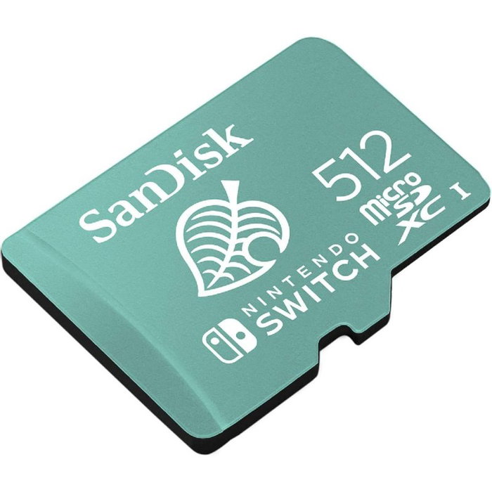 SanDisk Tarjeta de Memoria microSDXC 512GB para Nintendo Switch - Licencia Oficial, Clase 10, UHS-I, 100MB/s Lectura